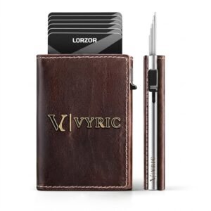 VYRIC Leather RFID Smart Pop-Up Wallet